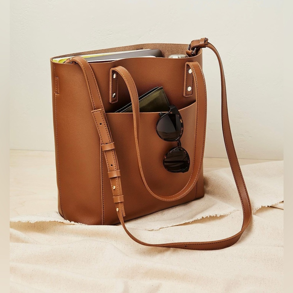 Henny+Lev Vegan Leather 2-in-1 Tote